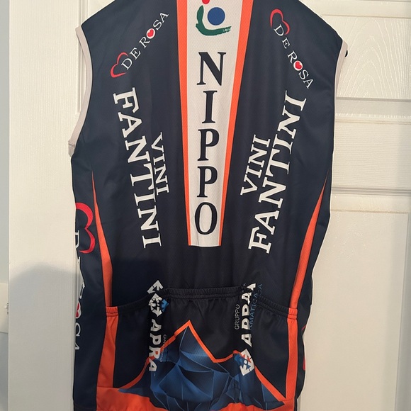 Cycling Jersey Men’s Large Sleeveless - Picture 2 of 6